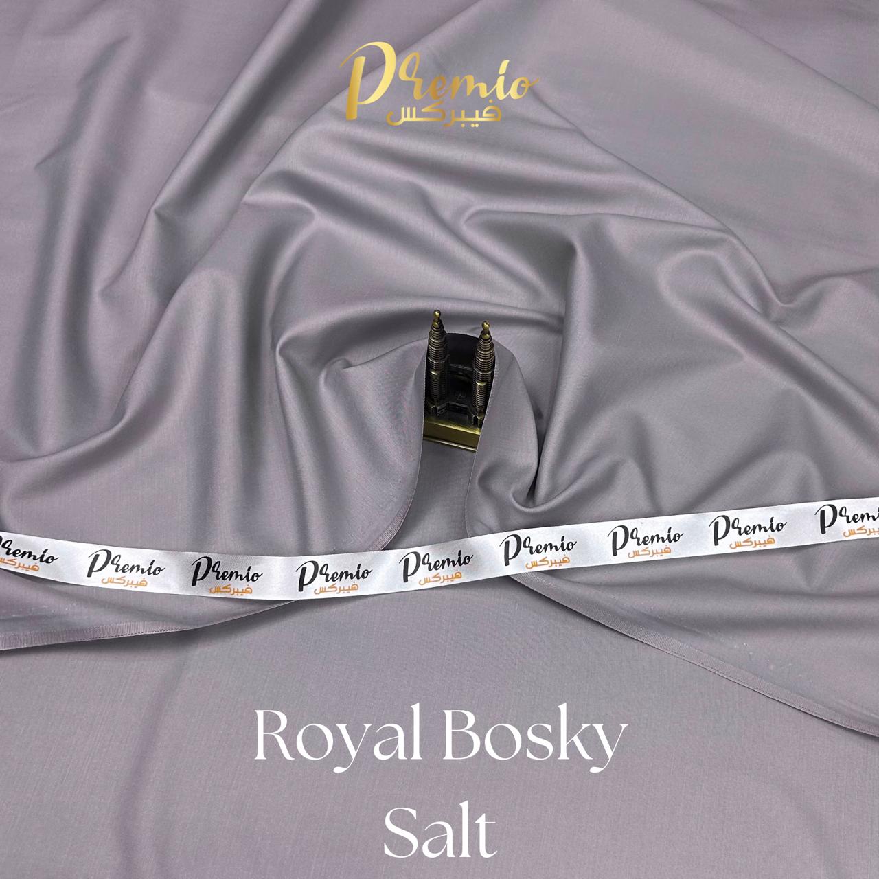 Premium Wash & Wear Bosky Finish - Salt