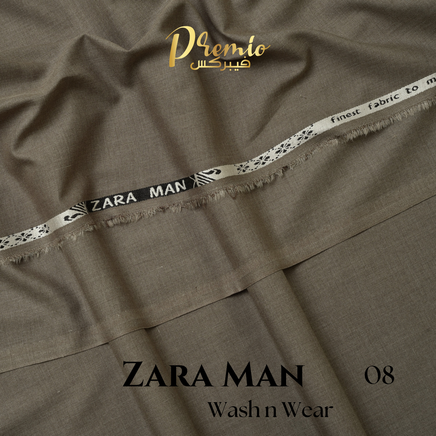 Gents Suit Zara Man Wash & Wear Color