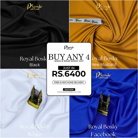 Buy 4 Suits in 6400/-