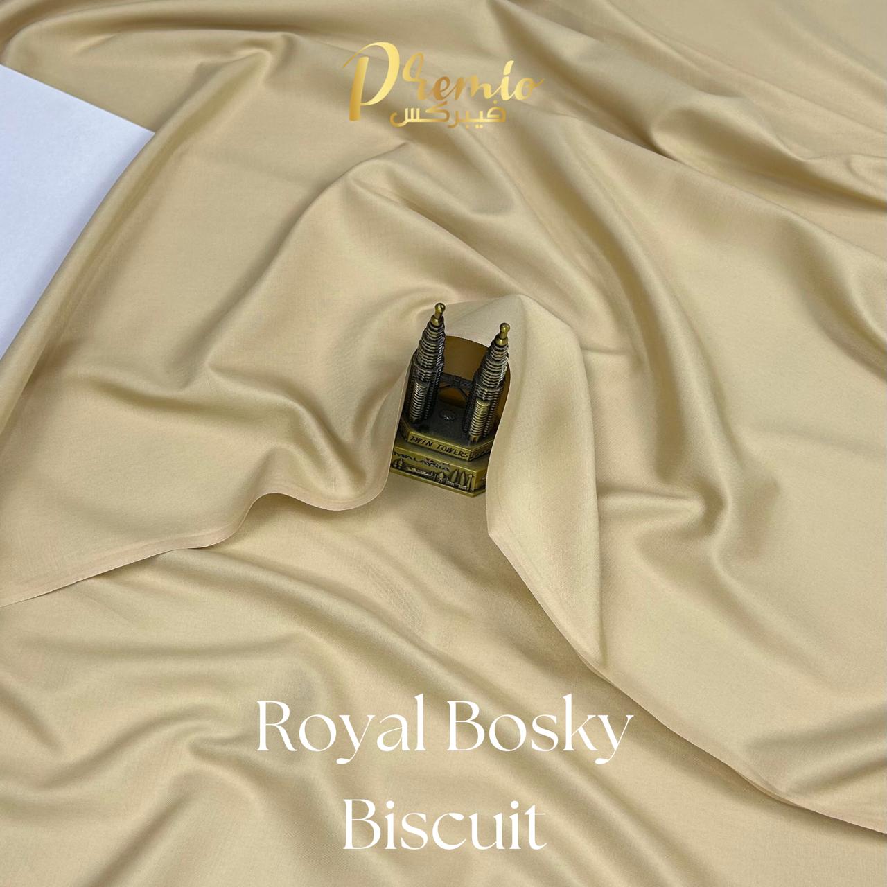 Premium Wash & Wear Bosky Finish - Biscuit