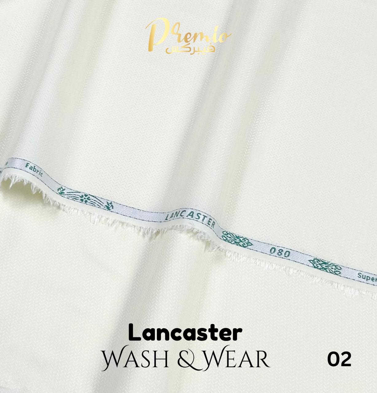 Lancaster wash and wear Color Off White