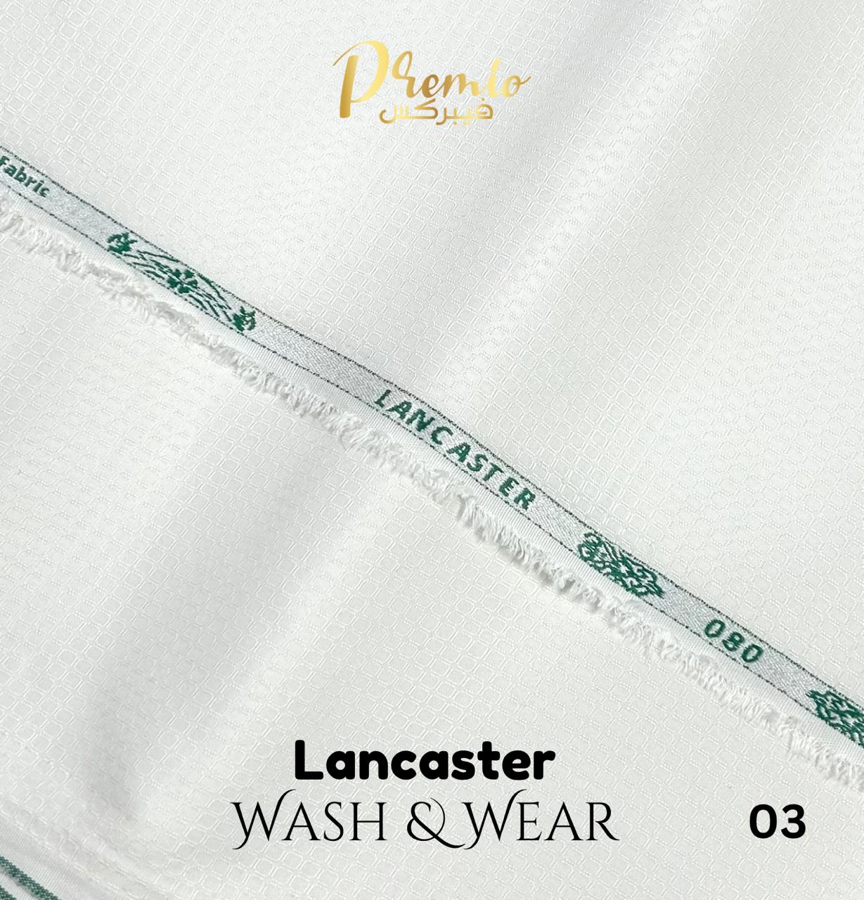 Lancaster wash and wear Color Off White