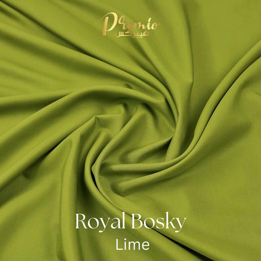 Premium Wash & Wear Bosky Finish - Lime