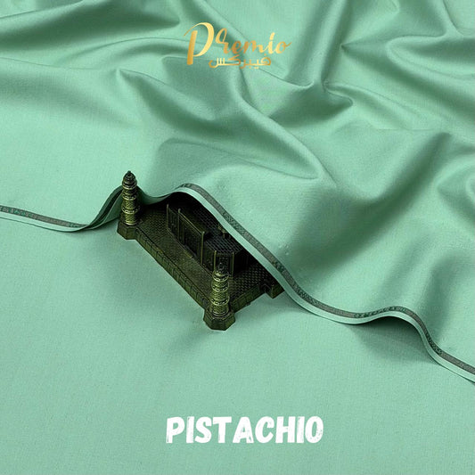 Premium Wash & Wear Bosky Finish - Pistachio