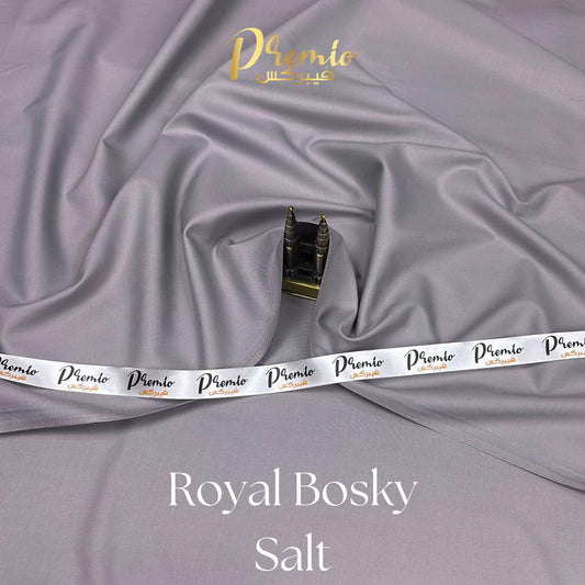 Premium Wash & Wear Bosky Finish - Salt