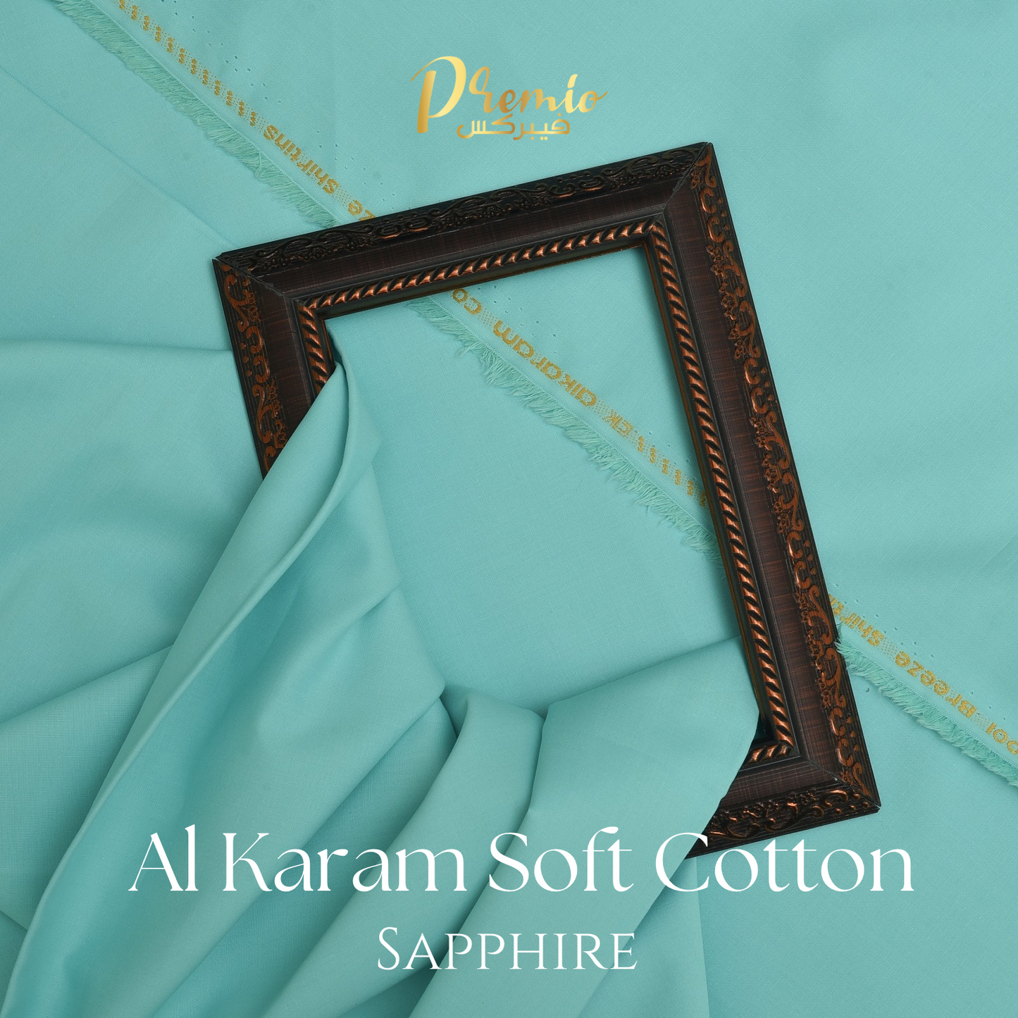 Al Karam Soft Cotton Color Sapphire