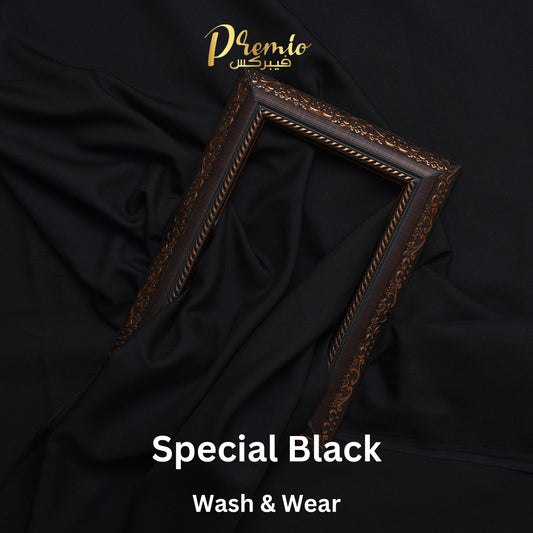 Special Black Wash and Wear