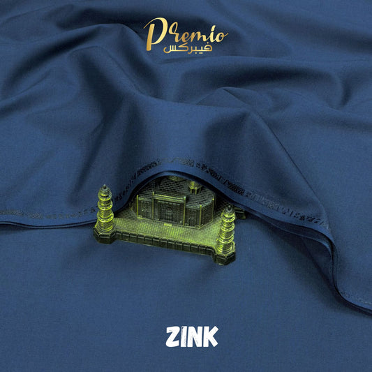 Premium Wash & Wear Bosky Finish - Zink